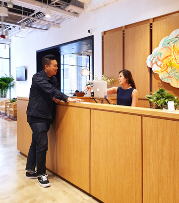 WeWork - 22 Cross Street - interior view 3